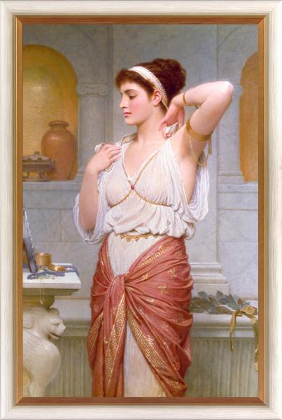 Charles Edward Perugini Vor dem Spiegel